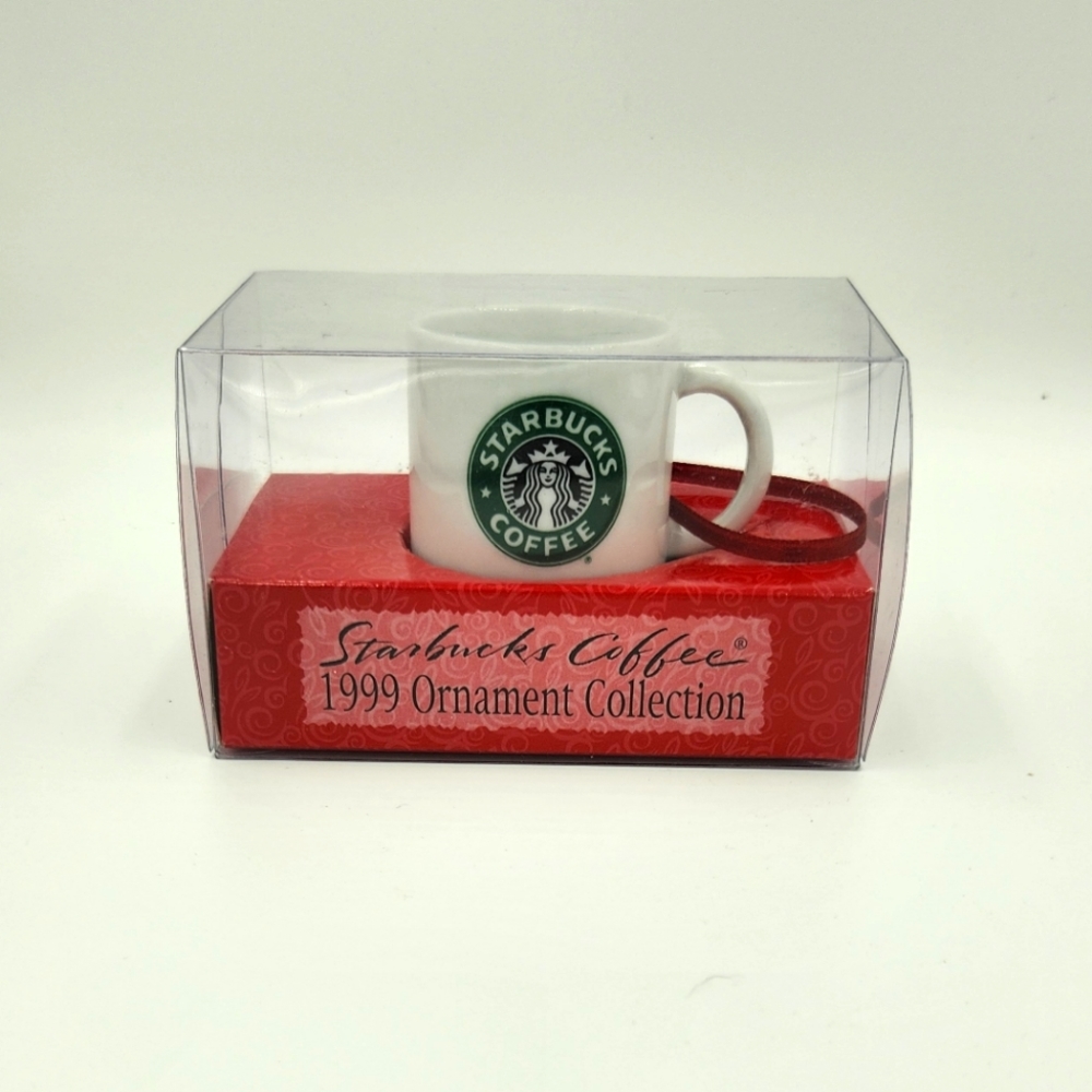 Starbucks Christmas ornament 1999